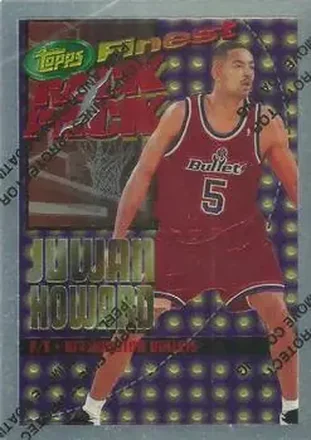 1994-95 Finest - Rack Pack #RP3 - Juwan Howard - Washington Bullets