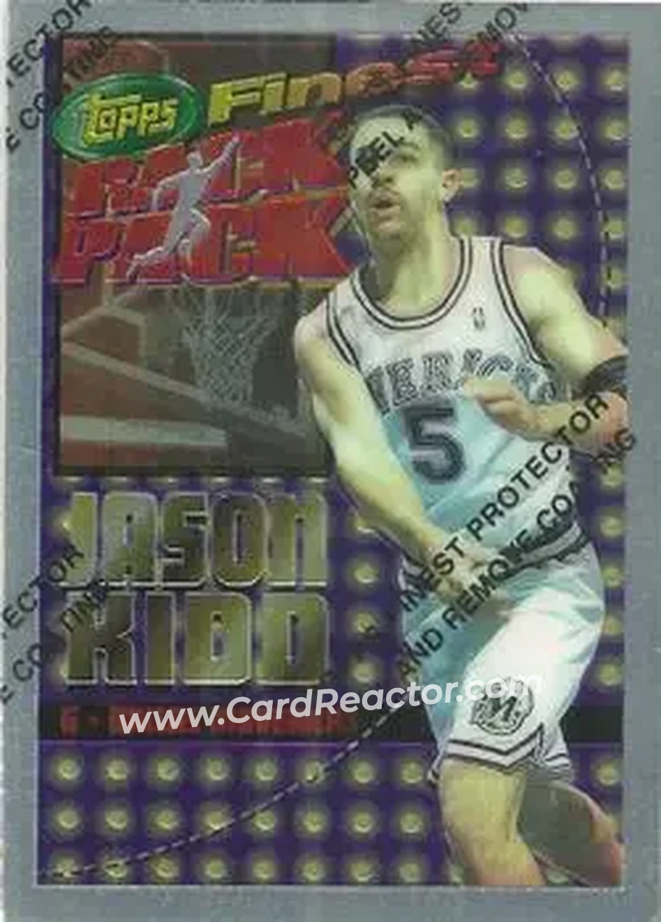 1994-95 Finest - Rack Pack #RP7 - Jason Kidd - Dallas Mavericks - Front
