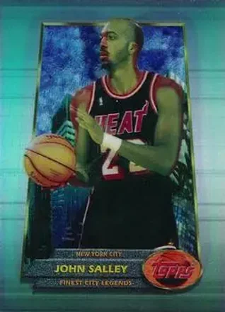 1994-95 Finest - Refractors #3 - John Salley - Miami Heat