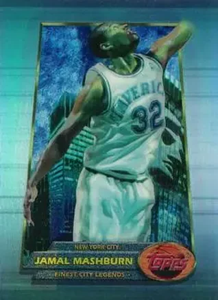 1994-95 Finest - Refractors #4 - Jamal Mashburn - Dallas Mavericks 1994-95 Finest - Refractors #4 - Jamal Mashburn - Dallas Mavericks