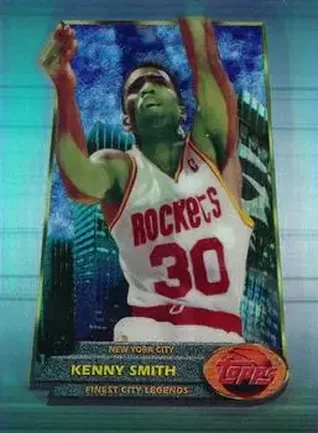 1994-95 Finest - Refractors #9 - Kenny Smith - Houston Rockets