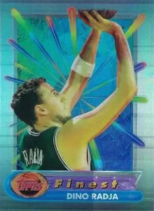 1994-95 Finest - Refractors #13 - Dino Radja - Boston Celtics