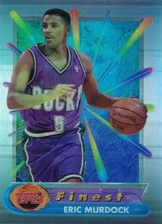1994-95 Finest - Refractors #14 - Eric Murdock - Milwaukee Bucks