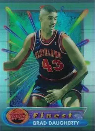 1994-95 Finest - Refractors #20 - Brad Daugherty - Cleveland Cavaliers