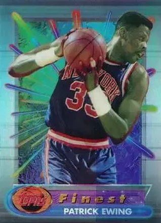 1994-95 Finest - Refractors #33 - Patrick Ewing - New York Knicks