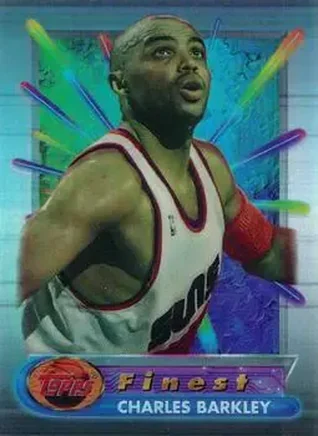 1994-95 Finest - Refractors #34 - Charles Barkley - Phoenix Suns