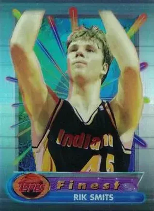 1994-95 Finest - Refractors #38 - Rik Smits - Indiana Pacers