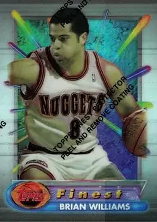 1994-95 Finest - Refractors #39 - Bison Dele - Denver Nuggets