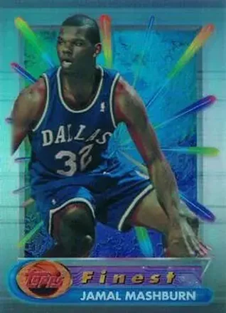 1994-95 Finest - Refractors #60 - Jamal Mashburn - Dallas Mavericks