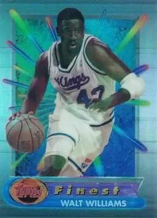 1994-95 Finest - Refractors #62 - Walt Williams - Sacramento Kings