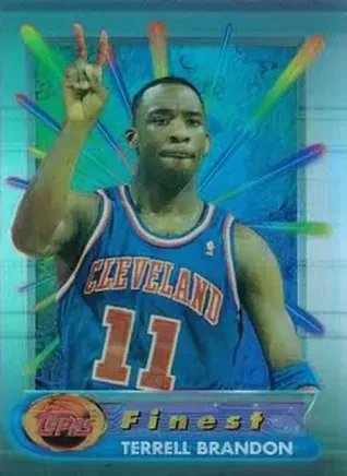 1994-95 Finest - Refractors #69 - Terrell Brandon - Cleveland Cavaliers