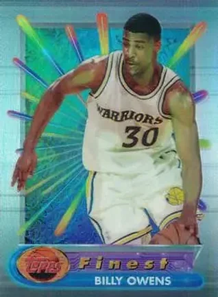 1994-95 Finest - Refractors #70 - Billy Owens - Golden State Warriors
