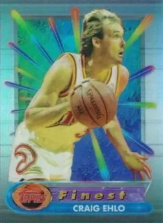 1994-95 Finest - Refractors #73 - Craig Ehlo - Atlanta Hawks