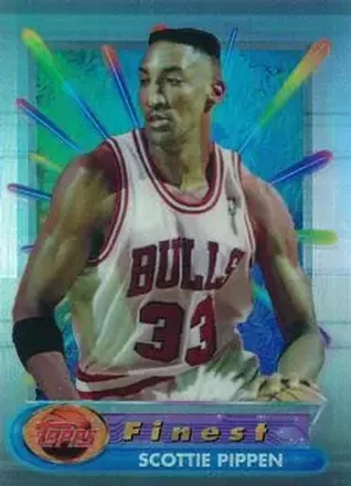 1994-95 Finest - Refractors #75 - Scottie Pippen - Chicago Bulls