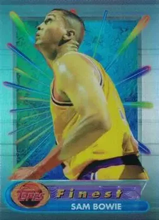 1994-95 Finest - Refractors #76 - Sam Bowie - Los Angeles Lakers