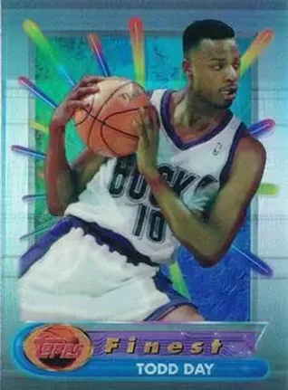 1994-95 Finest - Refractors #81 - Todd Day - Milwaukee Bucks