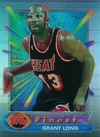1994-95 Finest - Refractors #83 - Grant Long - Miami Heat