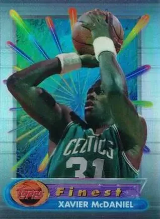 1994-95 Finest - Refractors #84 - Xavier McDaniel - Boston Celtics