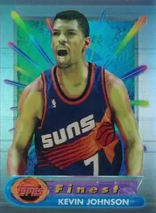 1994-95 Finest - Refractors #91 - Kevin Johnson - Phoenix Suns