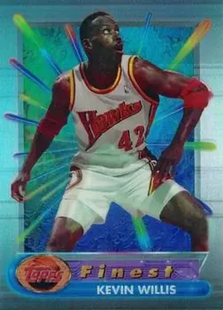 1994-95 Finest - Refractors #97 - Kevin Willis - Atlanta Hawks