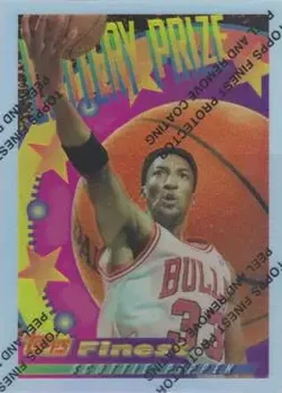 1994-95 Finest - Lottery Prize Refractors Test #LP4 - Scottie Pippen - Chicago Bulls