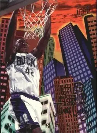 1994-95 Ultra - Jam City #1 - Vin Baker - Milwaukee Bucks