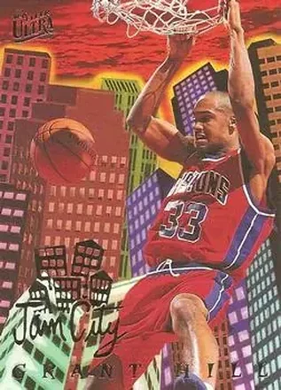 1994-95 Ultra - Jam City #2 - Grant Hill - Detroit Pistons