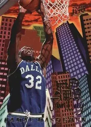 1994-95 Ultra - Jam City #5 - Jamal Mashburn - Dallas Mavericks