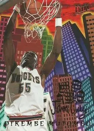 1994-95 Ultra - Jam City #7 - Dikembe Mutombo - Denver Nuggets