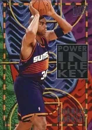 1994-95 Ultra - Power in the Key #1 - Charles Barkley - Phoenix Suns