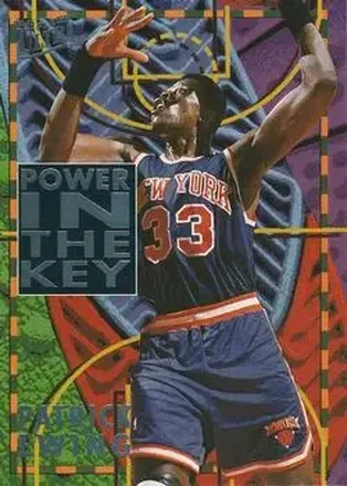 1994-95 Ultra - Power in the Key #2 - Patrick Ewing - New York Knicks