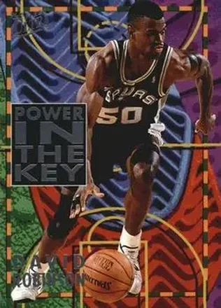 1994-95 Ultra - Power in the Key #8 - David Robinson - San Antonio Spurs
