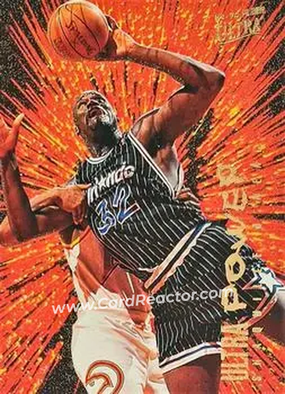 1994-95 Ultra - Ultra Power #8 - Shaquille O'Neal - Orlando Magic - Front