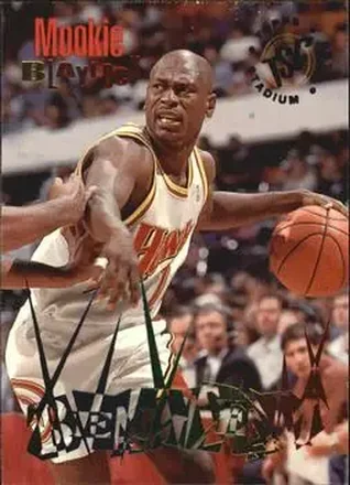 1994-95 Stadium Club - Beam Team #1 - Mookie Blaylock - Atlanta Hawks