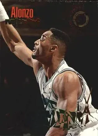 1994-95 Stadium Club - Beam Team #3 - Alonzo Mourning - Charlotte Hornets