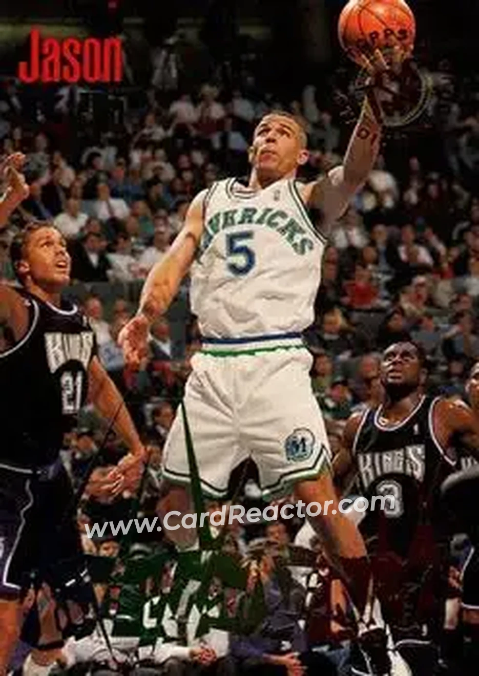 1994-95 Stadium Club - Beam Team #6 - Jason Kidd - Dallas Mavericks - Front
