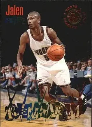 1994-95 Stadium Club - Beam Team #7 - Jalen Rose - Denver Nuggets