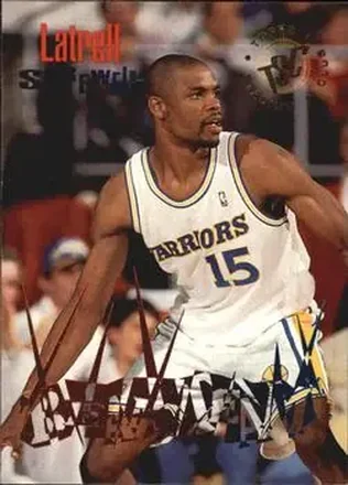 1994-95 Stadium Club - Beam Team #9 - Latrell Sprewell - Golden State Warriors