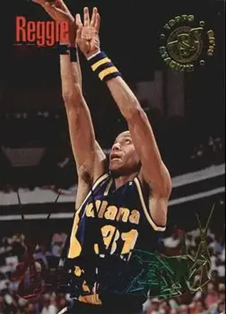 1994-95 Stadium Club - Beam Team #11 - Reggie Miller - Indiana Pacers