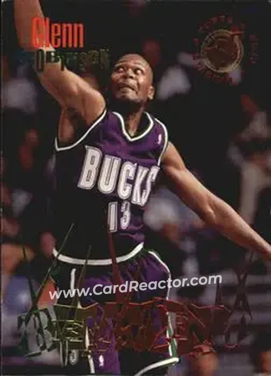 1994-95 Stadium Club - Beam Team #15 - Glenn Robinson - Milwaukee Bucks - Front 1994-95 Stadium Club - Beam Team #15 - Glenn Robinson - Milwaukee Bucks - Front