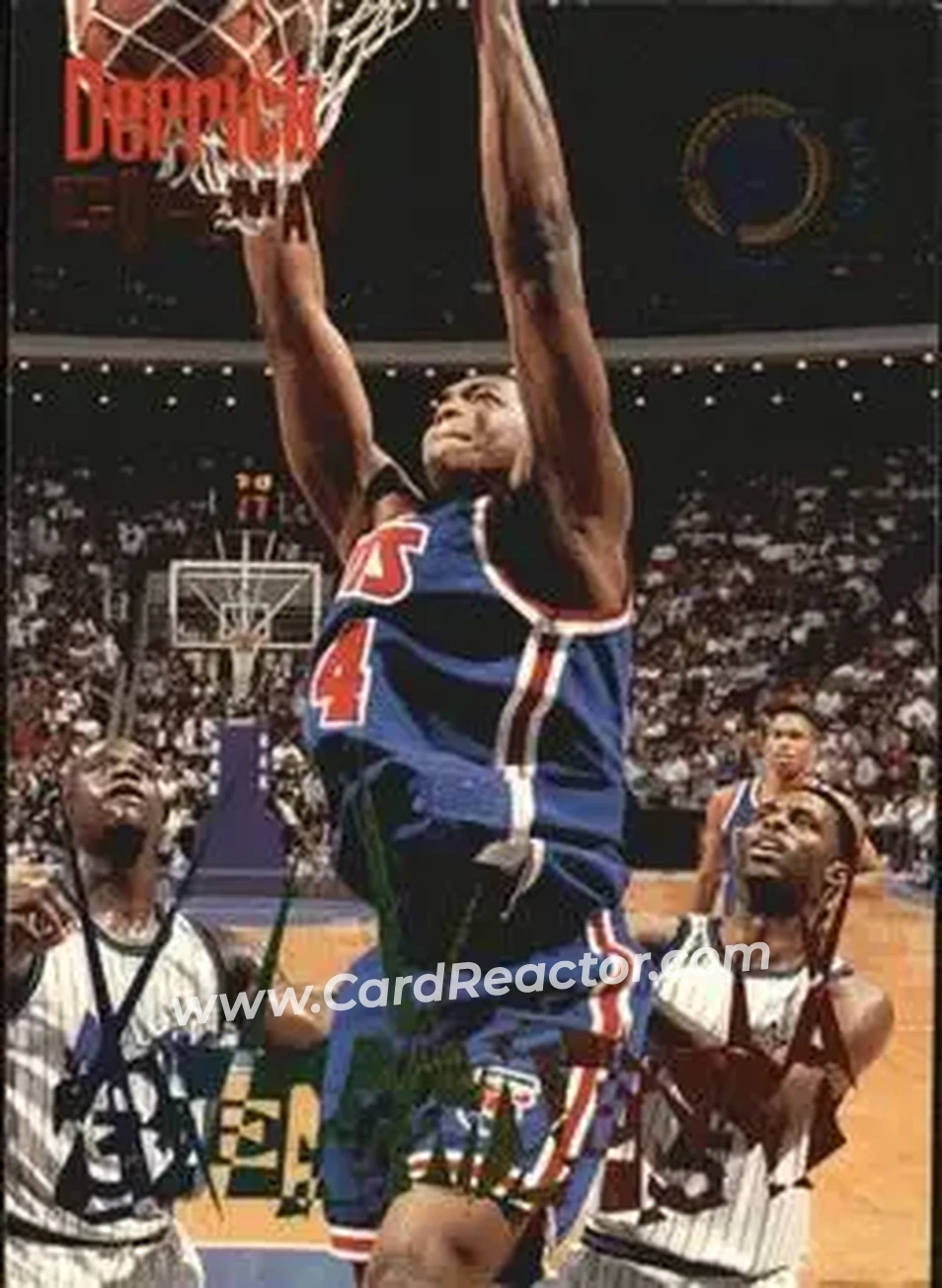 1994-95 Stadium Club - Beam Team #17 - Derrick Coleman - New Jersey Nets - Front 1994-95 Stadium Club - Beam Team #17 - Derrick Coleman - New Jersey Nets - Front