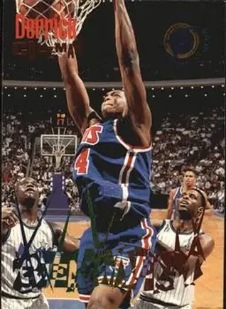 1994-95 Stadium Club - Beam Team #17 - Derrick Coleman - New Jersey Nets