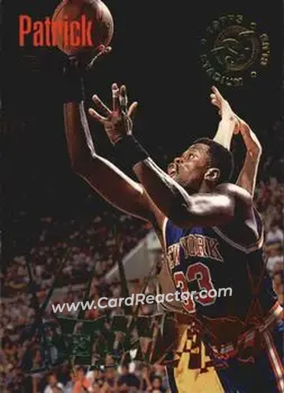 1994-95 Stadium Club - Beam Team #18 - Patrick Ewing - New York Knicks - Front 1994-95 Stadium Club - Beam Team #18 - Patrick Ewing - New York Knicks - Front