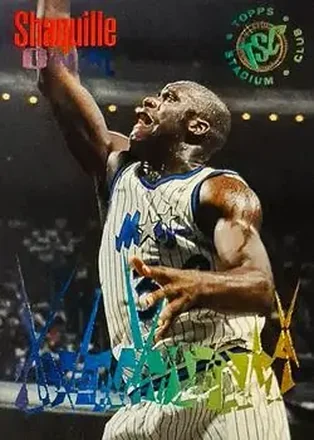 1994-95 Stadium Club - Beam Team #19 - Shaquille O'Neal - Orlando Magic
