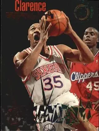 1994-95 Stadium Club - Beam Team #20 - Clarence Weatherspoon - Philadelphia 76ers
