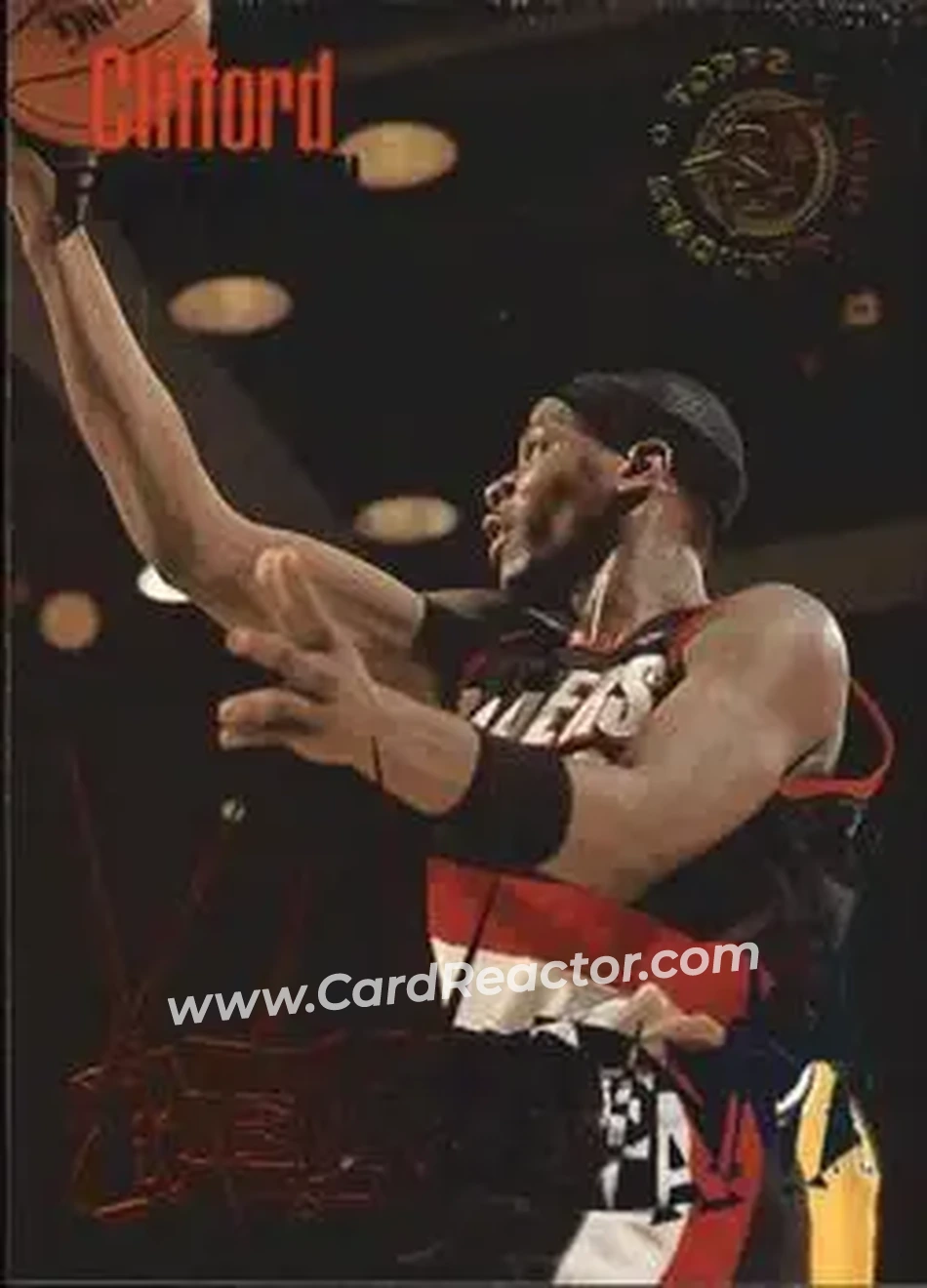 1994-95 Stadium Club - Beam Team #22 - Clifford Robinson - Portland Trail Blazers - Front 1994-95 Stadium Club - Beam Team #22 - Clifford Robinson - Portland Trail Blazers - Front