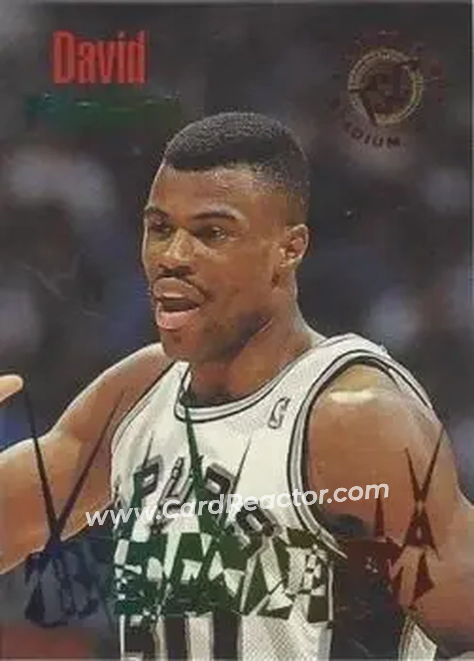 1994-95 Stadium Club - Beam Team #24 - David Robinson - San Antonio Spurs - Front