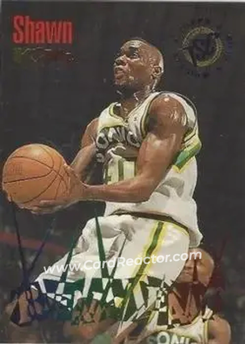 1994-95 Stadium Club - Beam Team #25 - Shawn Kemp - Seattle SuperSonics - Front 1994-95 Stadium Club - Beam Team #25 - Shawn Kemp - Seattle SuperSonics - Front