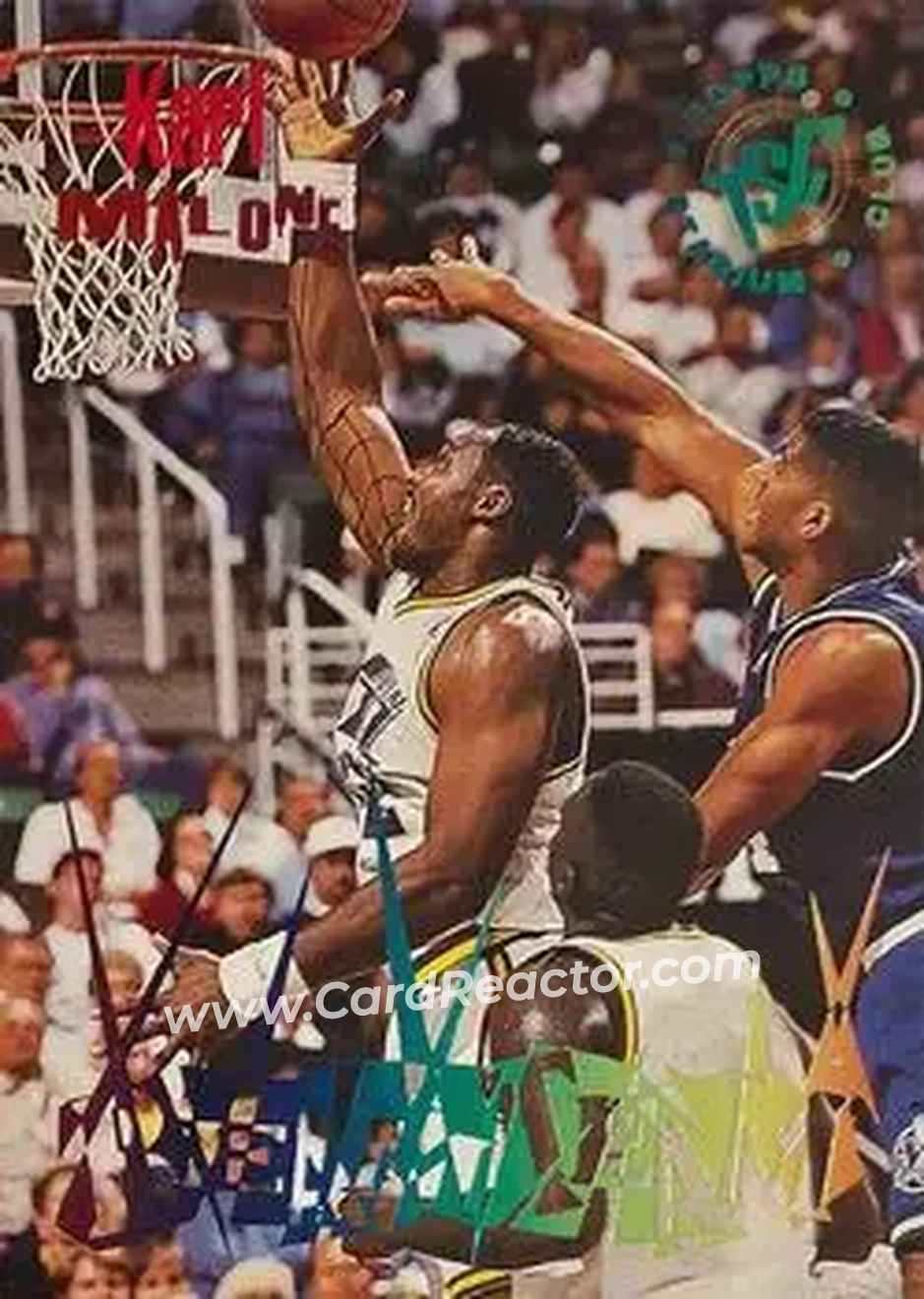 1994-95 Stadium Club - Beam Team #26 - Karl Malone - Utah Jazz - Front