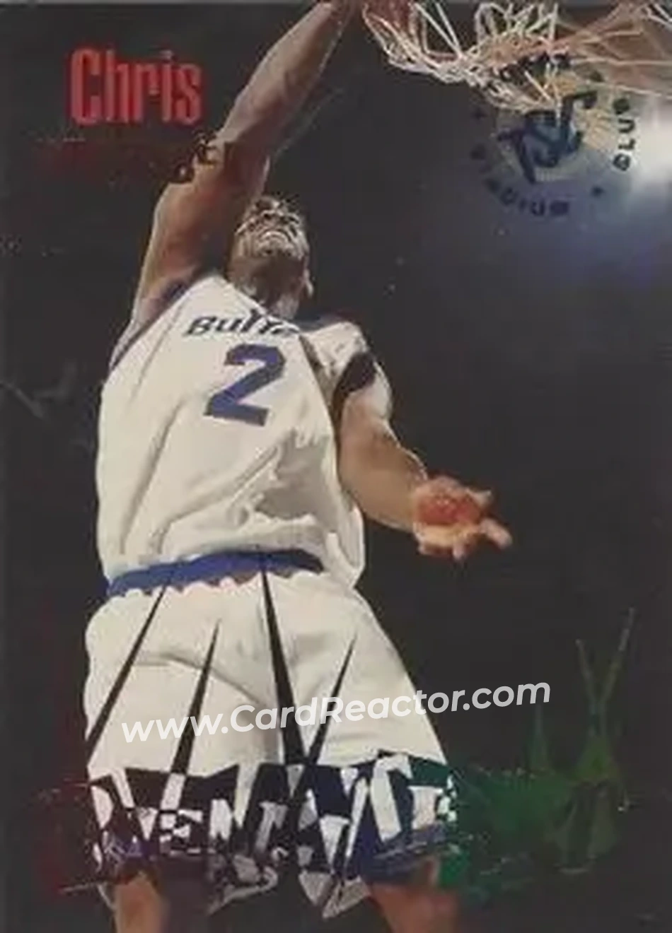 1994-95 Stadium Club - Beam Team #27 - Chris Webber - Washington Bullets - Front
